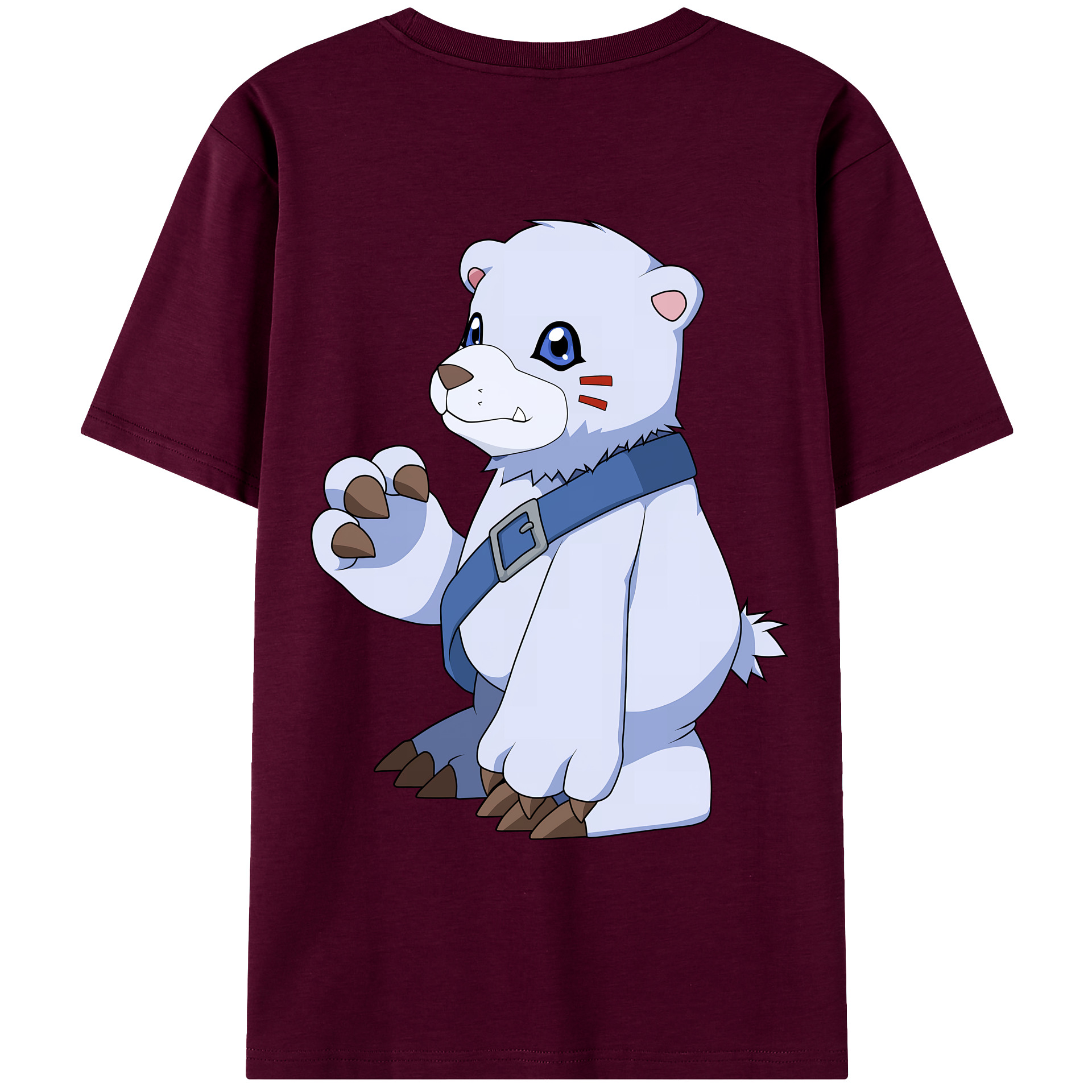 （画像用） Digimon デジタルモンスター/デジモン レディース半袖Tシャツ(バックプリント)